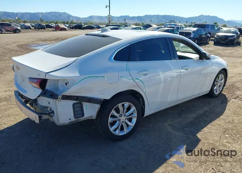 2019 Chevrolet Malibu Lt из США, поврежденный, VIN 1G1ZD5ST8KF141567